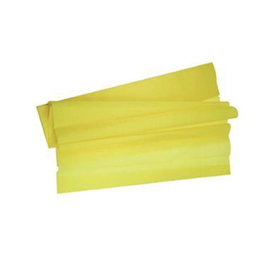 Feuille papier crépon 2m - Jaune Feuille papier crépon 2m - Jaune