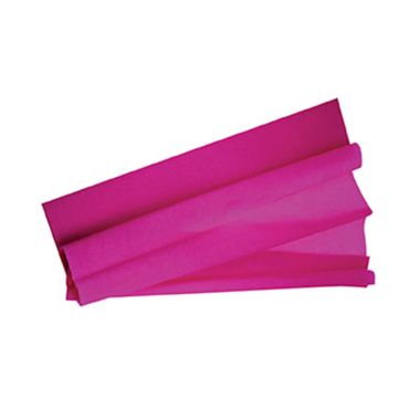 Feuille papier crépon 2m – Framboise