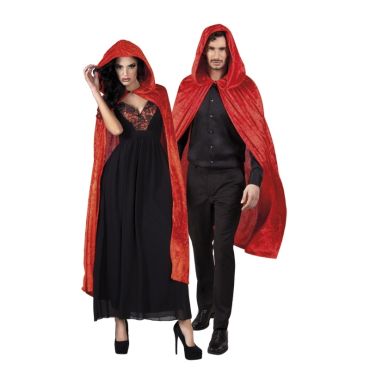 Cape Rouge Velours 170 cm Jour de Fete Deguisement Homme Deguisement Adulte
