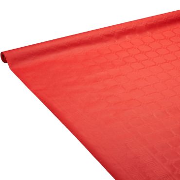 Une jolie nappe en papier damassé de 6 mètres pour votre table | jourdefete.com