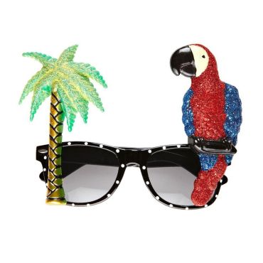 Lunettes exotiques Perroquet
