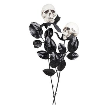 Décoration Rose Tête de Mort Décoration Rose Tête de Mort