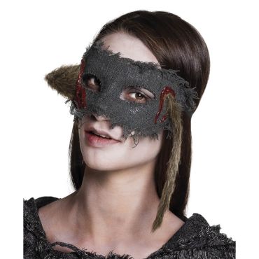 Masque - loup rat ensanglanté