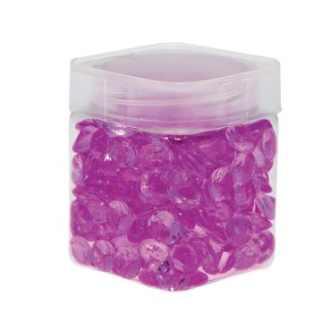 Perles de pluie diamants 110 gr - Fuchsia