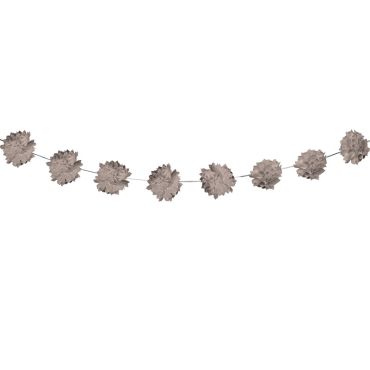 Guirlande Pompons - Taupe Guirlande Pompons - Taupe