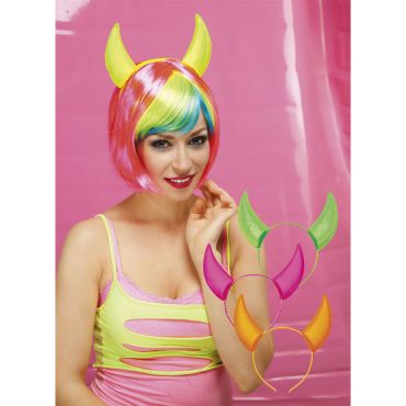 Serre-tête diable flashie - Coloris au choix 