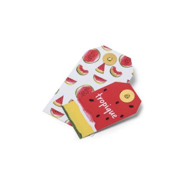 10 Etiquettes Pastèque "Tropical" 10 Etiquettes Pastèque "Tropical"