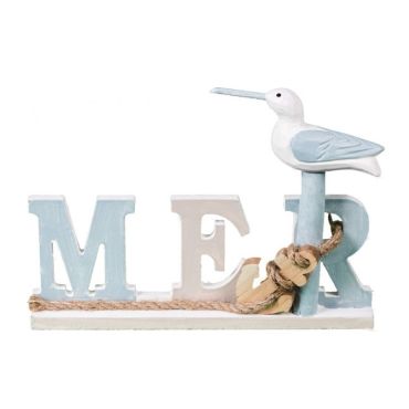 Centre de Table en Bois "Mer"