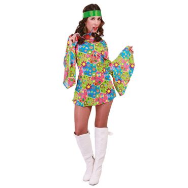 Déguisement Robe Hippie Femme