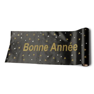 Chemin de Table Satiné - Bonne Année