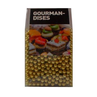 Perles de sucre - 200 gr - Couleur Or | jourdefete.com
