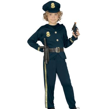 Déguisement Enfant Policier - Taille au choix