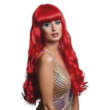Perruque "Oceana" - Rouge