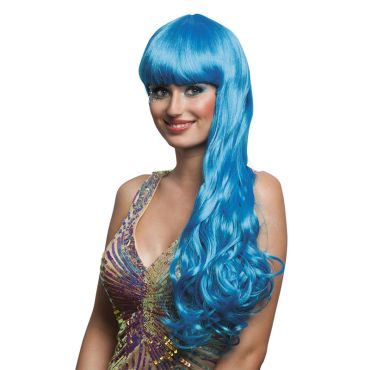 Perruque "Oceana" - Bleu