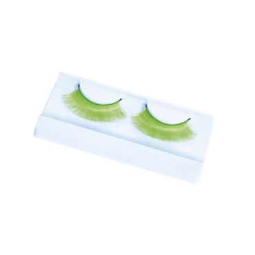 Faux cils fluo - Vert
