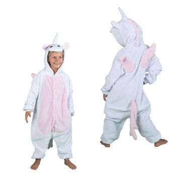 Kigurumi Licorne Blanche Enfant - Taille au Choix