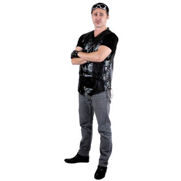 Gilet Biker Homme - Taille Unique