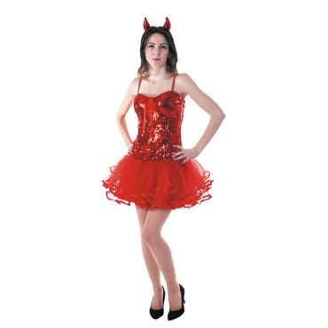 Déguisement de miss dévil - diablesse pour adolescente Déguisement de miss dévil - diablesse pour adolescente