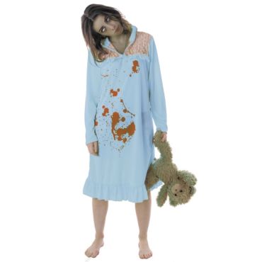 Déguisement Femme - Chemise de Nuit « Exorciste » - Taille Unique