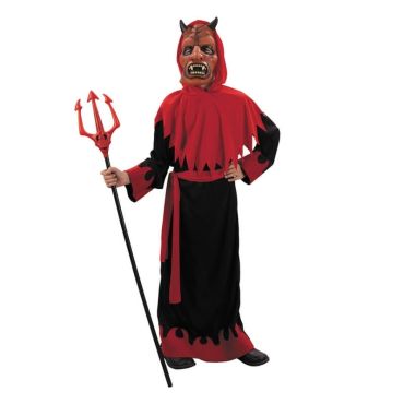 Déguisement de Diable Garçon avec Masque - Taille au Choix