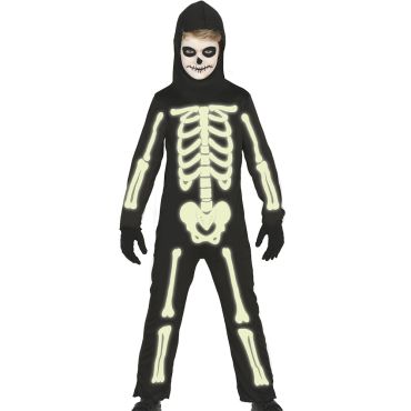 Déguisement de Squelette Garçon - Taille au Choix Déguisement de Squelette Garçon - Taille au Choix