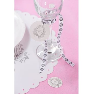 Ruban "Just Married" en Satin