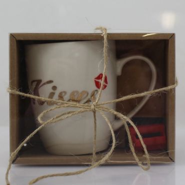 Mug avec Râpe à Chocolat – Kisses