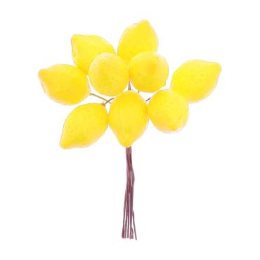 Citrons décoratifs jaunes artificiels sur tige pour décoration de fête | jourdefete.com Citrons décoratifs jaunes artificiels sur tige pour décoration de fête | jourdefete.com