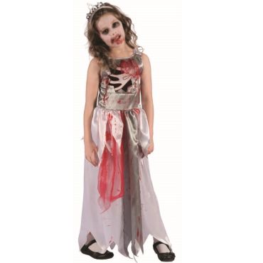 Deguisement Fille Princesse Zombie Taille au Choix