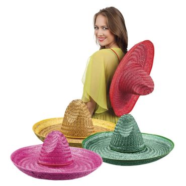 Sombrero Santiago Mexicain - Couleur au choix