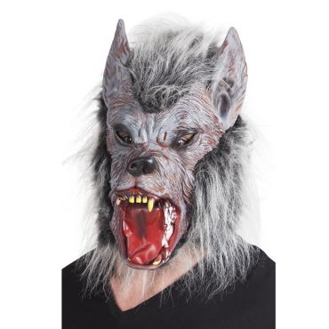 Masque de Loup-Garou avec Fourrure