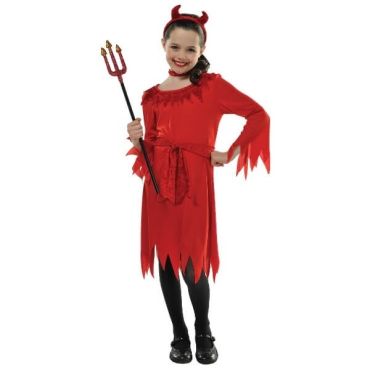 Déguisement de diablesse fille - Taille au Choix