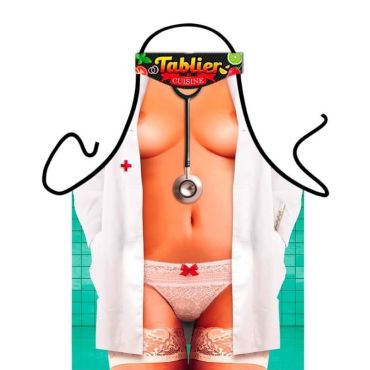 Tablier de cuisine Infirmière Sexy Tablier de cuisine Infirmière Sexy