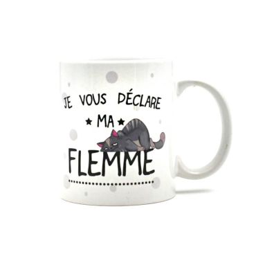 Mug - Je Vous Déclare Ma Flemme Mug - Je Vous Déclare Ma Flemme