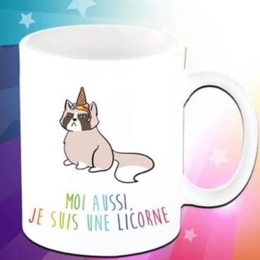 Mug Caticorn Marron