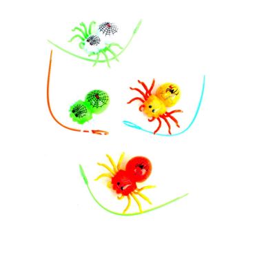 joujou araignée avec lanceur de 7 cm couleur aléatoire | jourdefete.com
