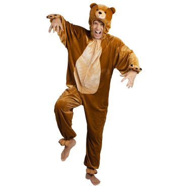 Costume d’Ours Brun en peluche pour ado | jourdefete.com