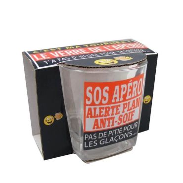Verre Apéro "SOS Apéro" Verre Apéro "SOS Apéro"