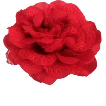 fleur montée sur barrette | jourdefete.com