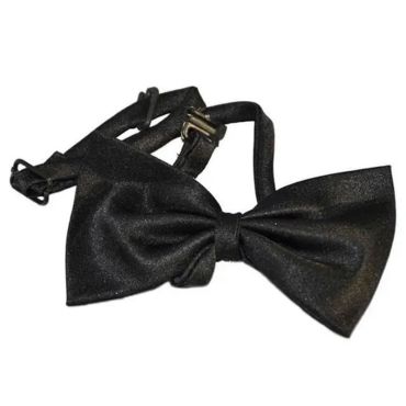 nœud papillon noir réglable | jourdefete.com