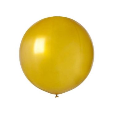 Ballon géant rond or | jourdefete.com