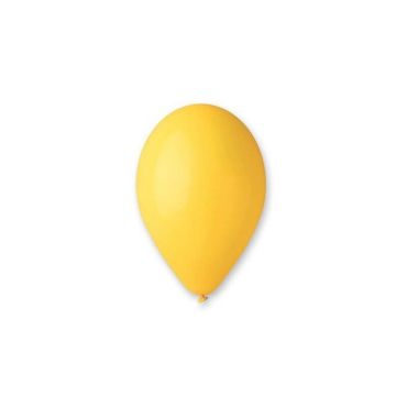 12 ballons standard jaunes 25 cm | jourdefete.com