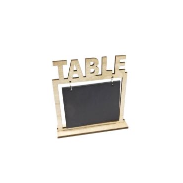 marque table en bois avec ardoise | jourdefete.com