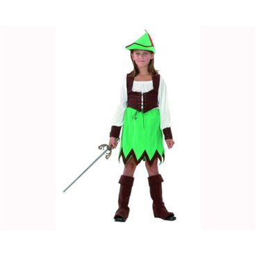 Déguisement Enfant "Robin Fille" - Taille au Choix