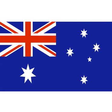 Grand drapeau de l'Australie bleu avec l'Union Jack et la Croix du Sud 90x150cm | jourdefete.com
