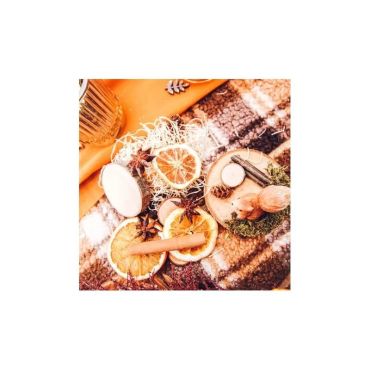 Assortiment de décors d'automne séchés 80 g