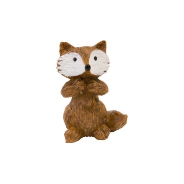 Figurine de renard roux décoratif en résine pour table d'automne | jourdefete.com