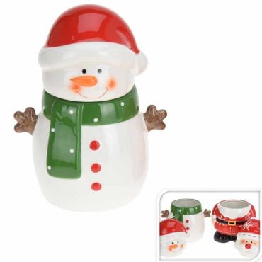 Pot de Provision - Bonhomme de Neige