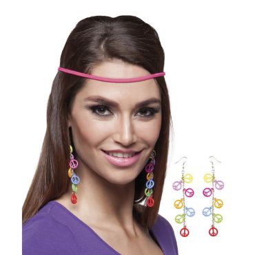 Boucles d'oreille Peace