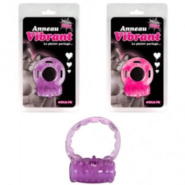 Anneau Vibrant (Couleur au choix : Violet ou Rose)